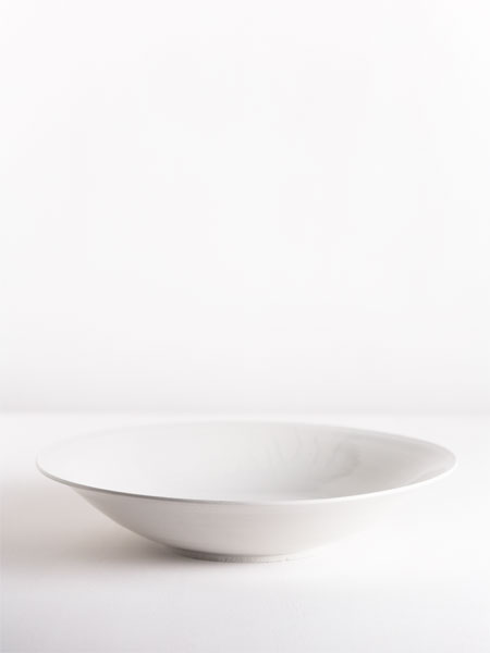 large shallow bowl