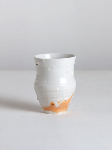 sand and stone porcelain cup