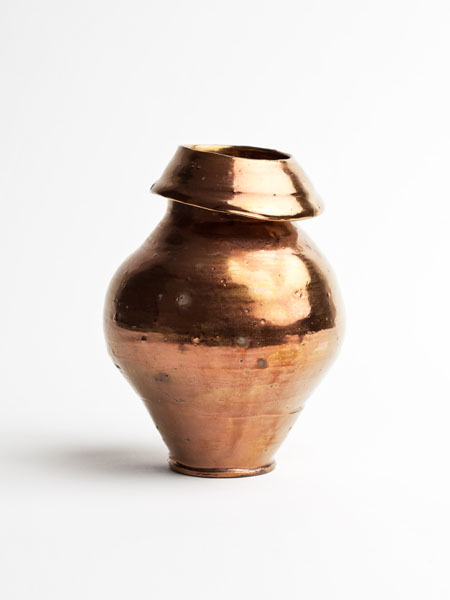 copper vase