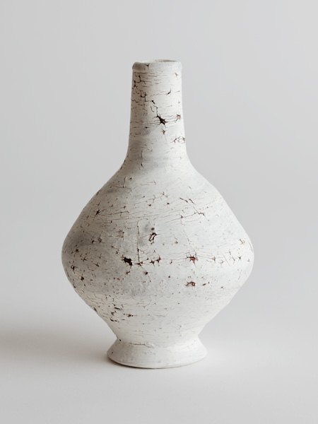 cracked slip vase